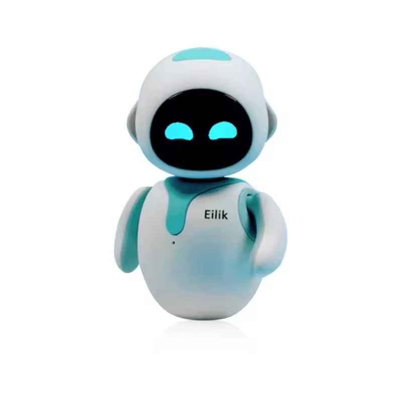 Eilik - Mascota robot inteligente para niños, simpático compañero de coche con abundantes emociones, juguete educativo interactivo único